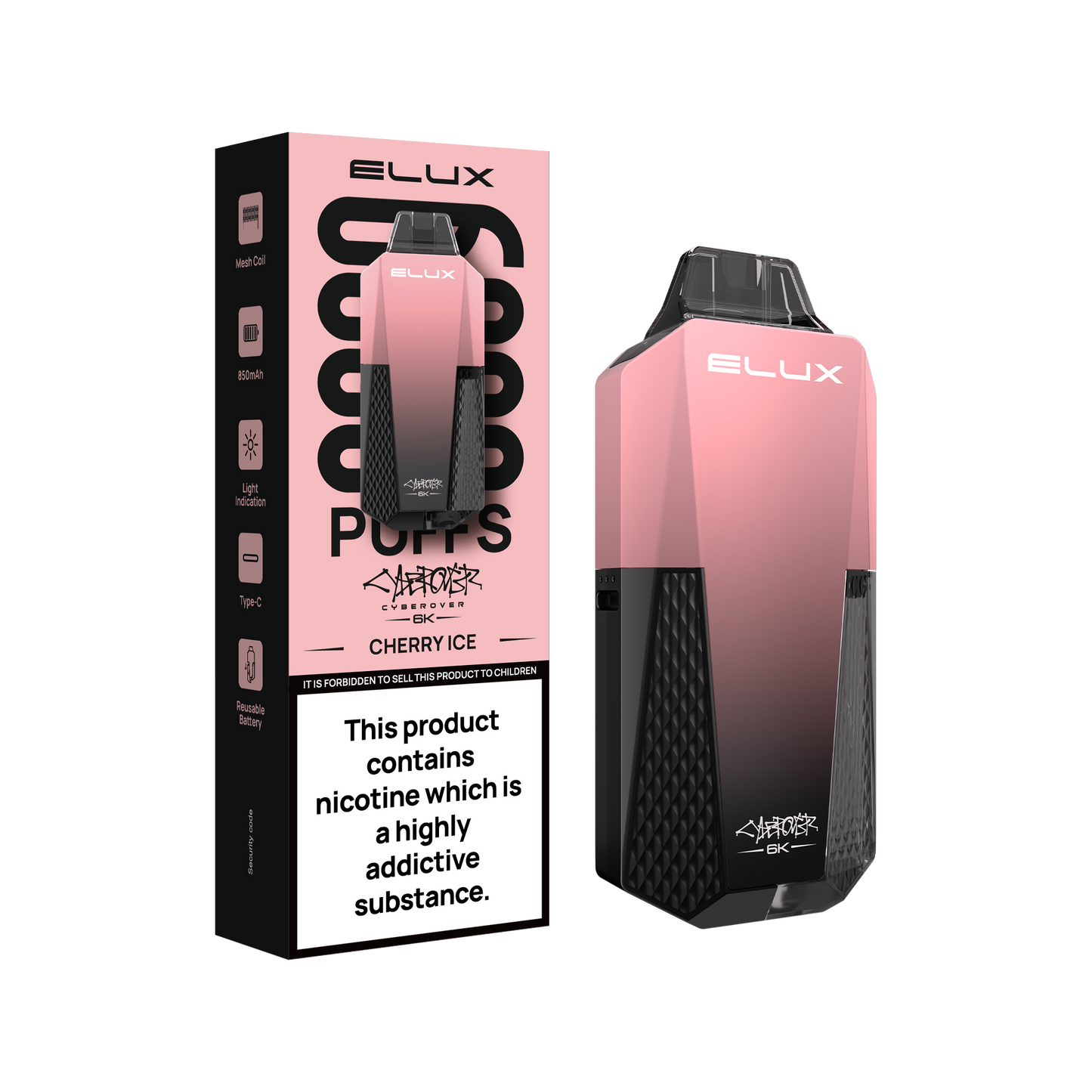 Elux Cyberover 6K Prefilled Pod Kit
