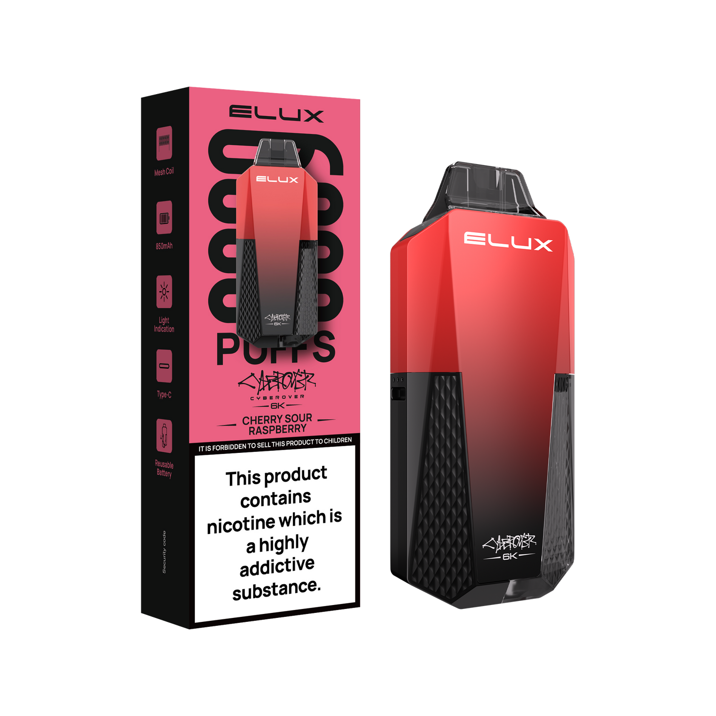 Elux Cyberover 6K Prefilled Pod Kit