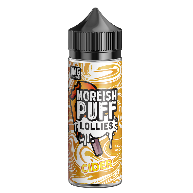 Moreish Puff Lollies Cider 0mg 100ml Shortfill E-Liquid