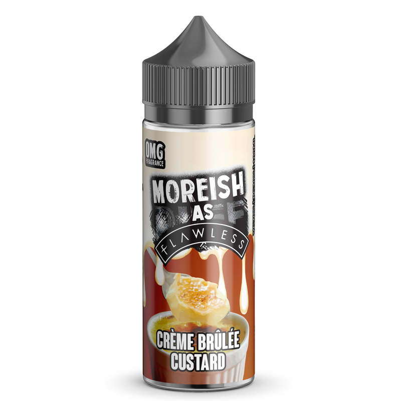 Moreish As Flawless Creme Brulee 0mg 100ml Shortfill E-Liquid