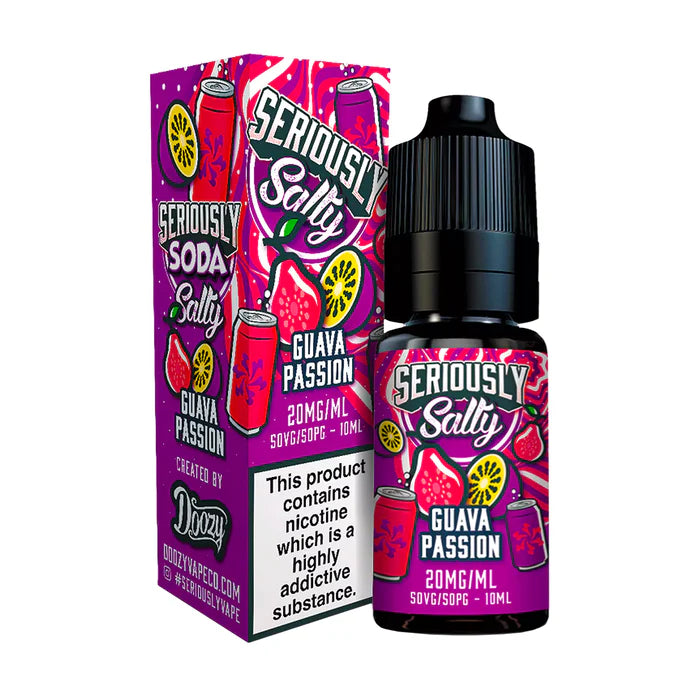 Seriously Salty Sodas Guava Passion 10ml Nic Salt