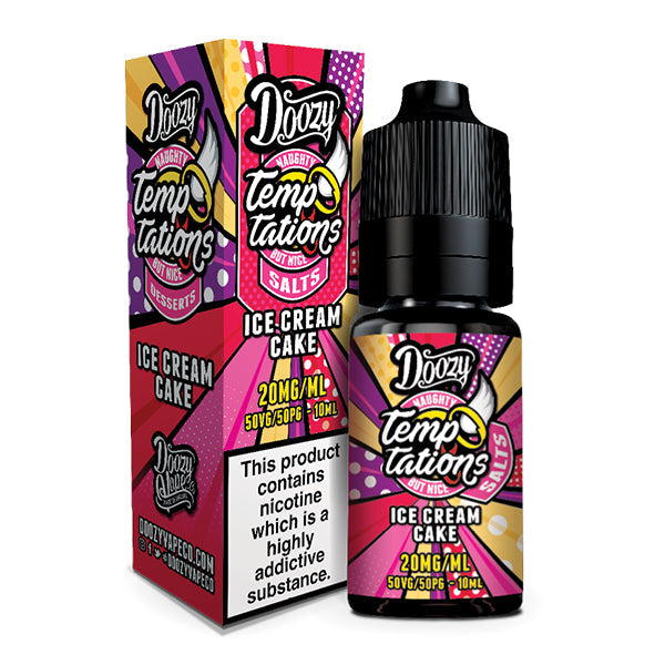 Doozy Temptations Ice Cream Cake 10ml Nic Salt