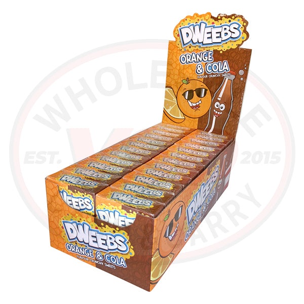 DWEEBS Orange/Cola 45g - 24 Pack
