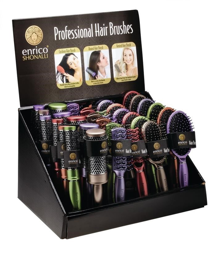 Hair Brush - 6 Styles / 6 Colours