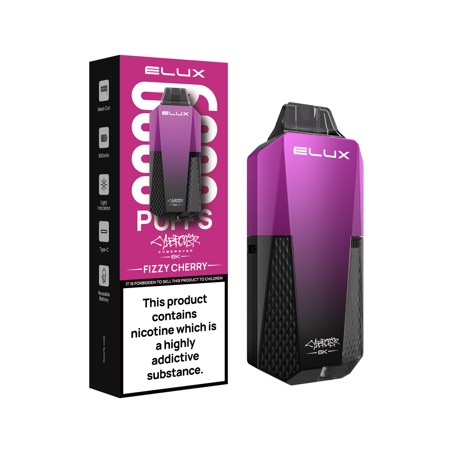 Elux Cyberover 6K Prefilled Pod Kit