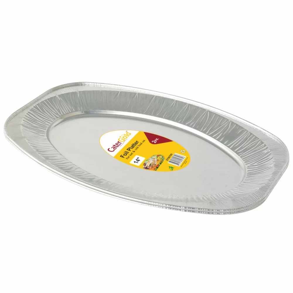 Foil Platter 14” 2pk