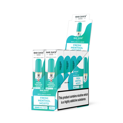 Fresh Menthol Mojito / Pack of 10 / 20mg