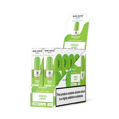 Fresh Mint / Pack of 10 / 5mg