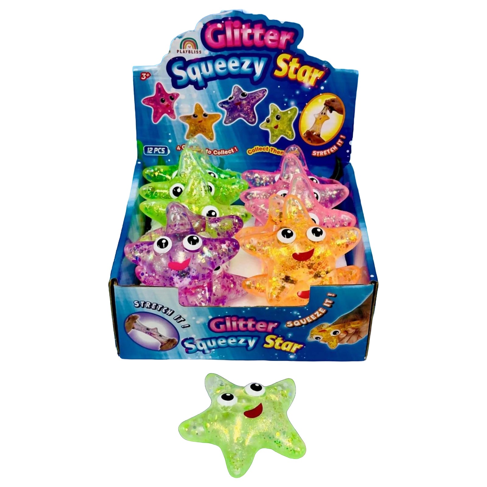 Glitter Squeeze Star