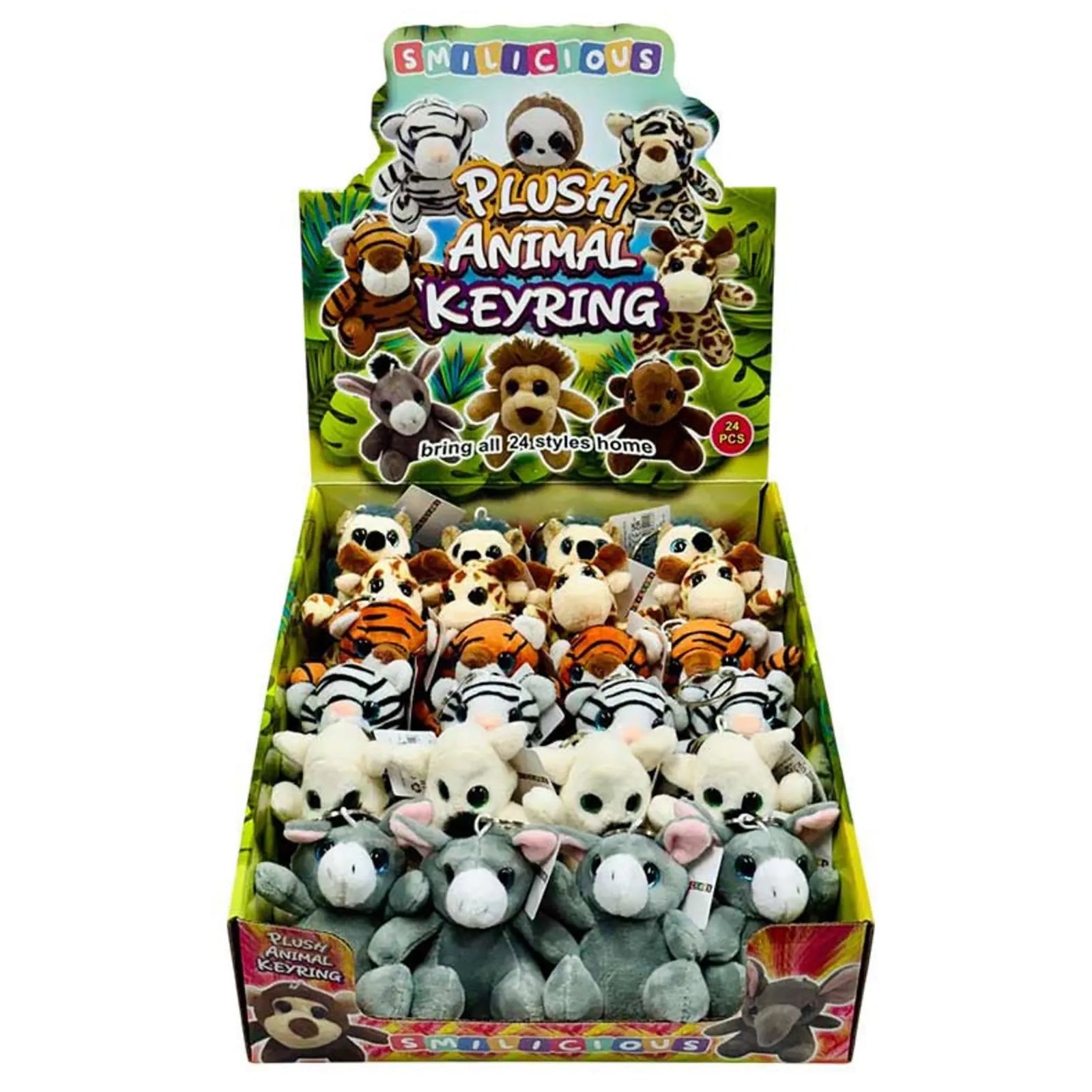 New Plush Animal Keyrings