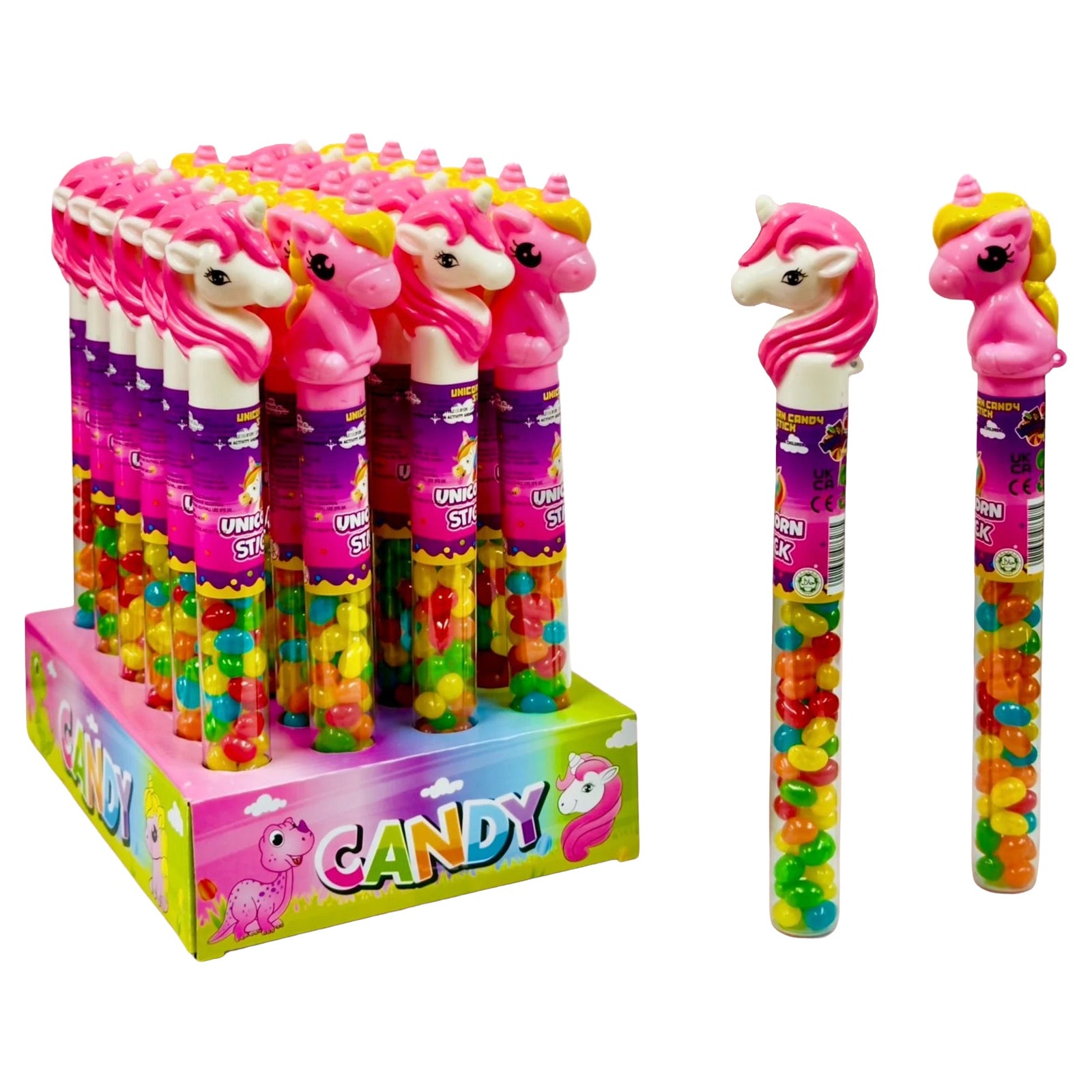 Unicorn Candy Stick 24pk
