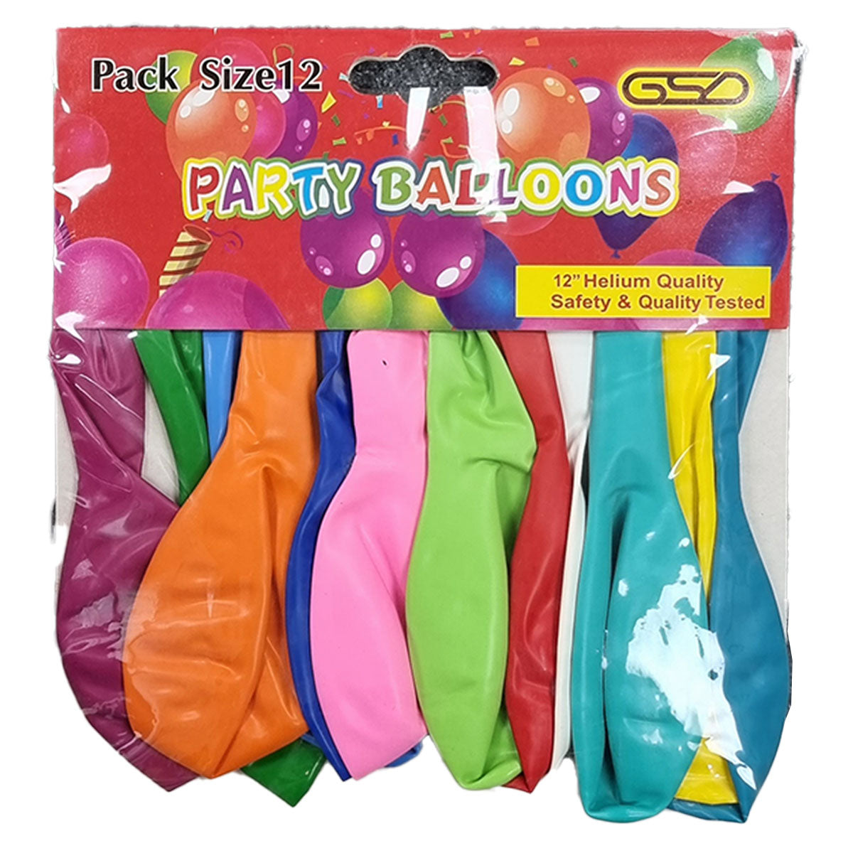 GSD Party Balloons (12 Pack)