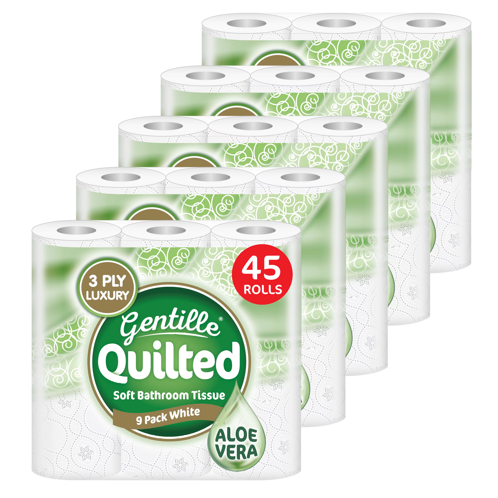 TR Gentille 9 Pack - Aloe Vera (5x9)