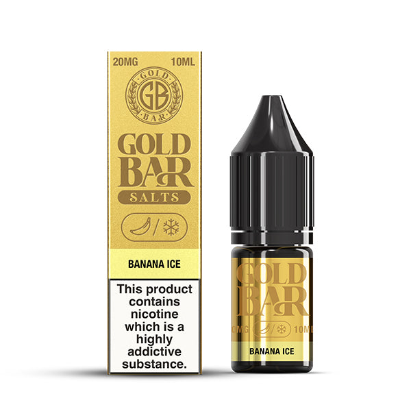 Gold Bar 10ml Nic Salt (20mg)