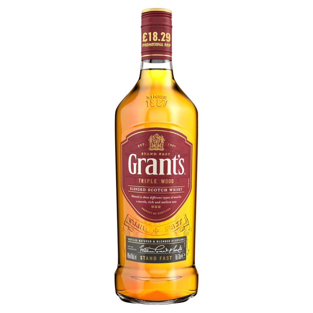 Grant’s Whisky 70cl PM£18.29