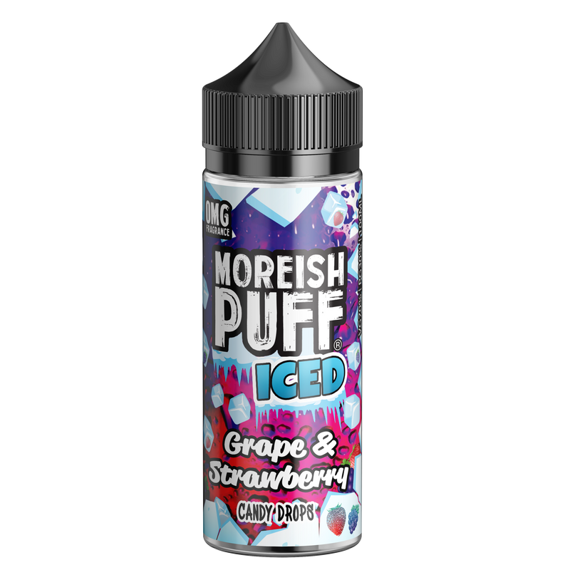 Grape & Strawberry Candy Drops E-Liquid by Moreish Puff - Shortfills UK