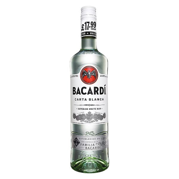 Bacardi Carta Blanca 6x70cl PM£17.99