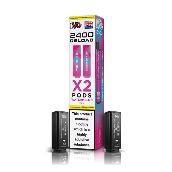 IVG 2400 Reload 2in1 Prefilled Pods
