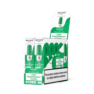 Kiwi Passionfruit Guava / Pack of 10 / 20mg