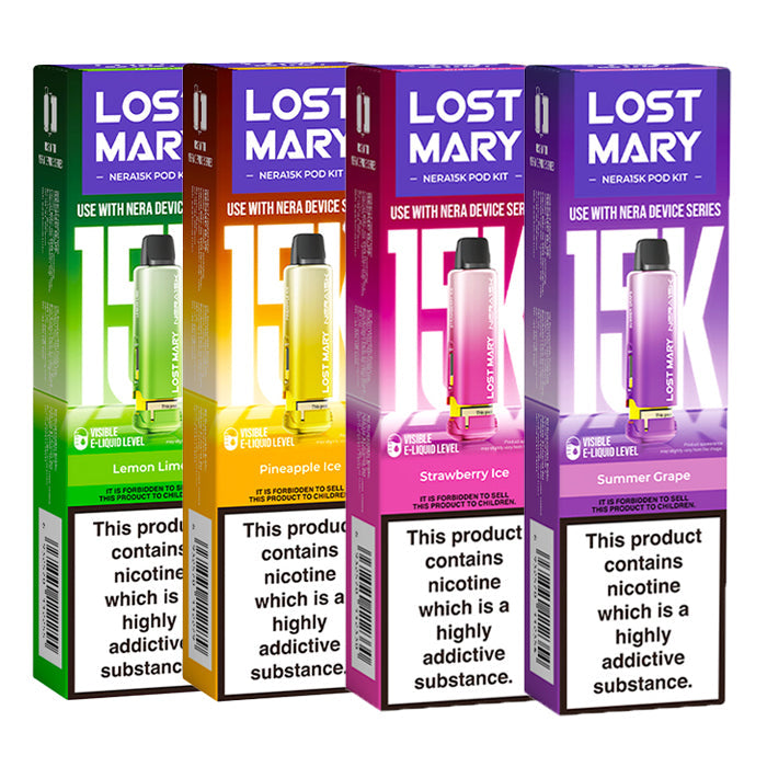 Lost Mary Nera 15K Replacement Pods 1pc