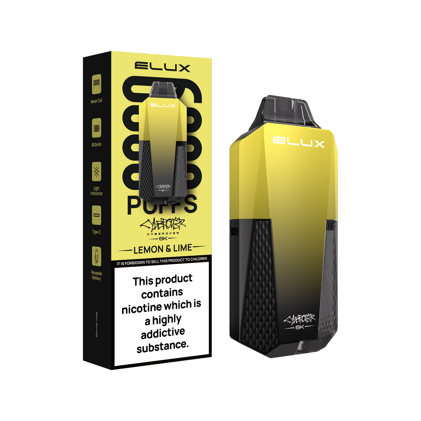 Elux Cyberover 6K Prefilled Pod Kit