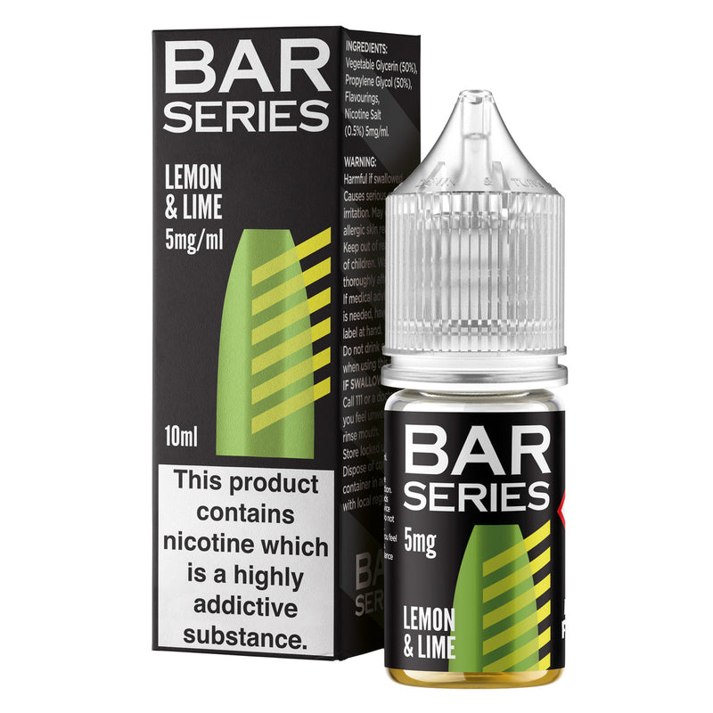 Lemon and Lime Nic Salt by Bar Series - Nic Salts UK