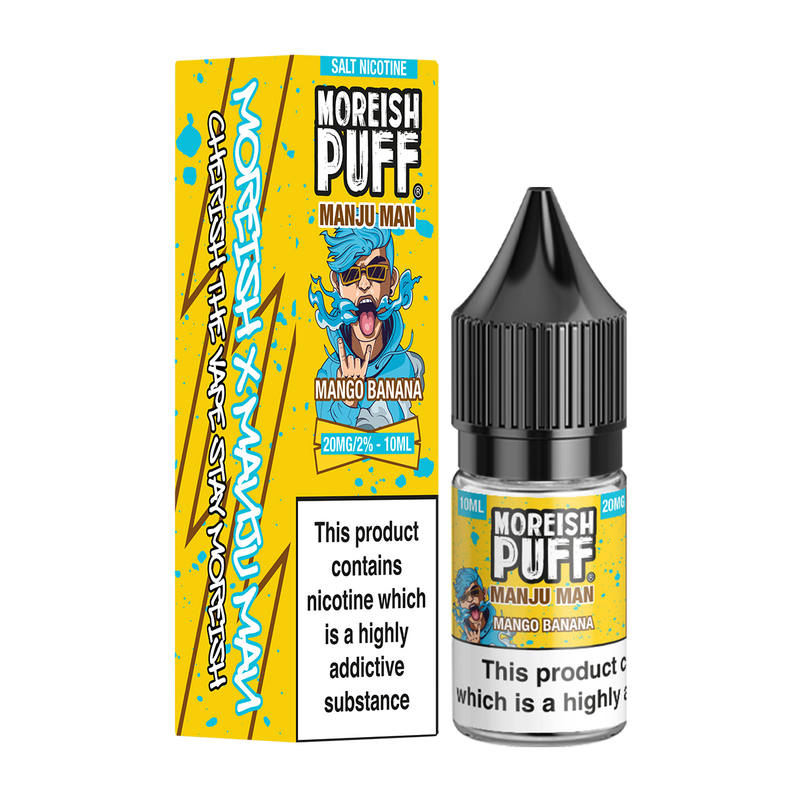 Moreish Puff Manju Man 10ml Nic Salt 20mg