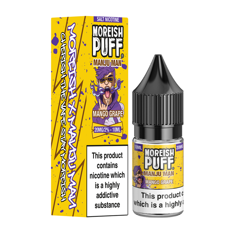 Moreish Puff Manju Man 10ml Nic Salt 20mg