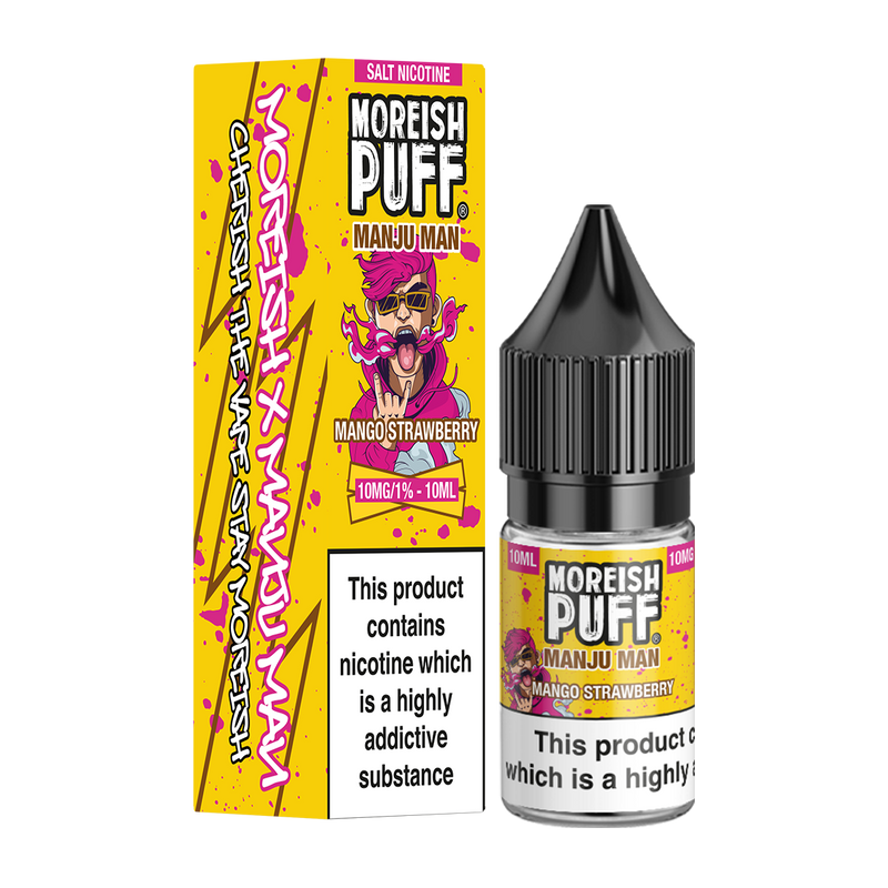 Moreish Puff Manju Man 10ml Nic Salt 5mg