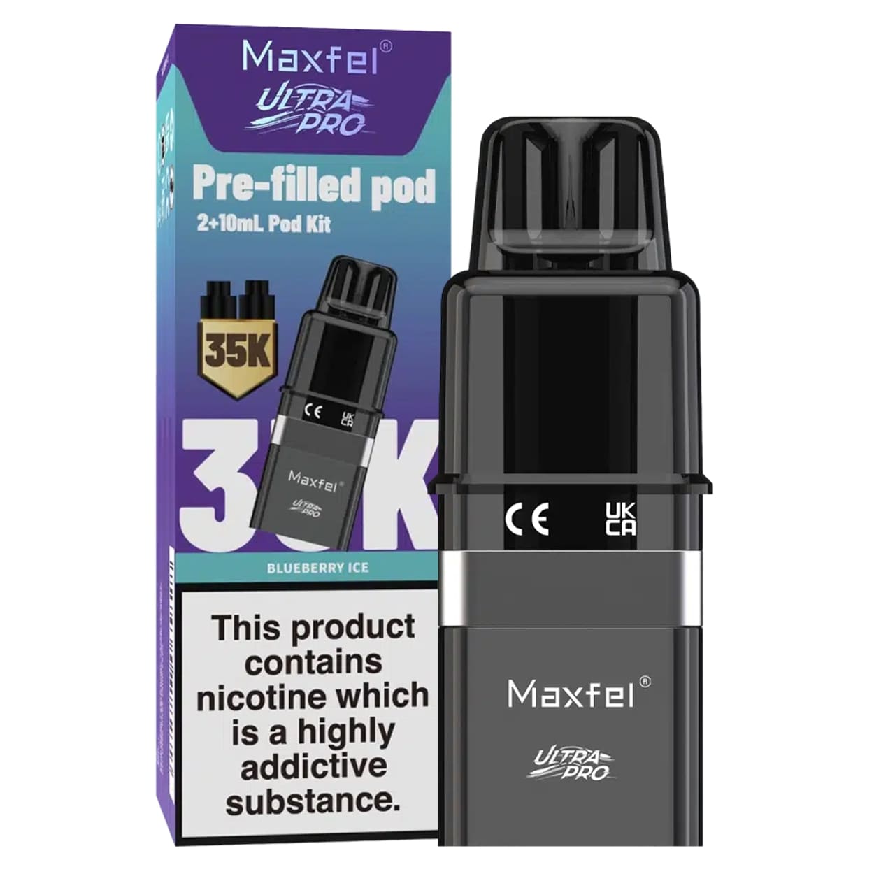 Maxfel Ultra Pro Prefilled Pod 35k