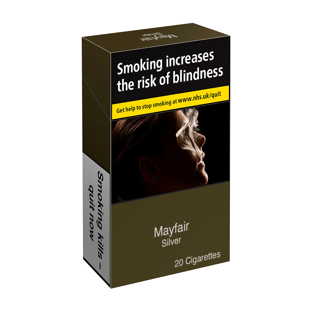 Mayfair Silver Kingsize Cigarettes 10 x 20pk