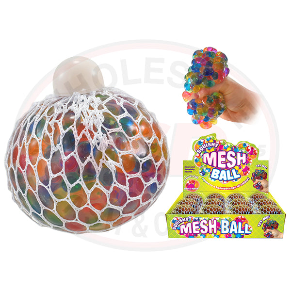 7CM Colour Squishy Mesh Ball