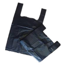 Bulls Black Medium Carrier Bags