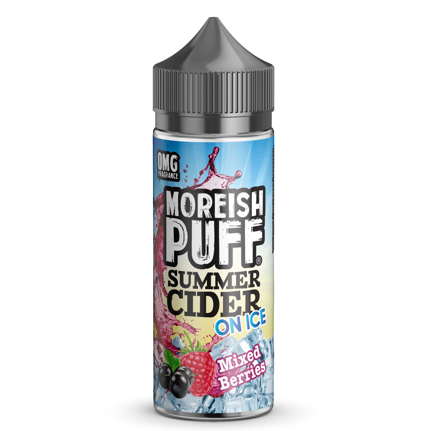 Moreish Puff Summer Cider On Ice: Mixed Berries 0mg 100ml Shortfill E-Liquid