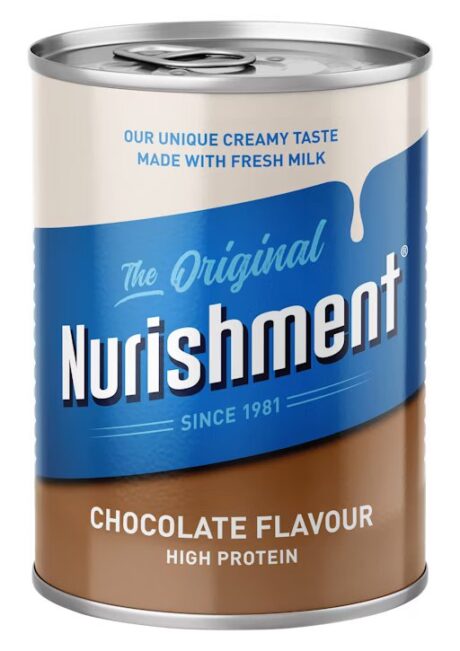 Nurishment Protein Chocolate Can 12 x 400g PM£1.49