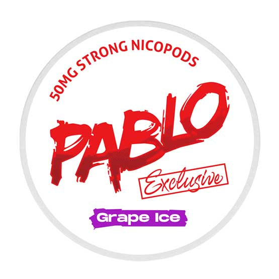 Pablo Grape Ice Nicotine Pouches