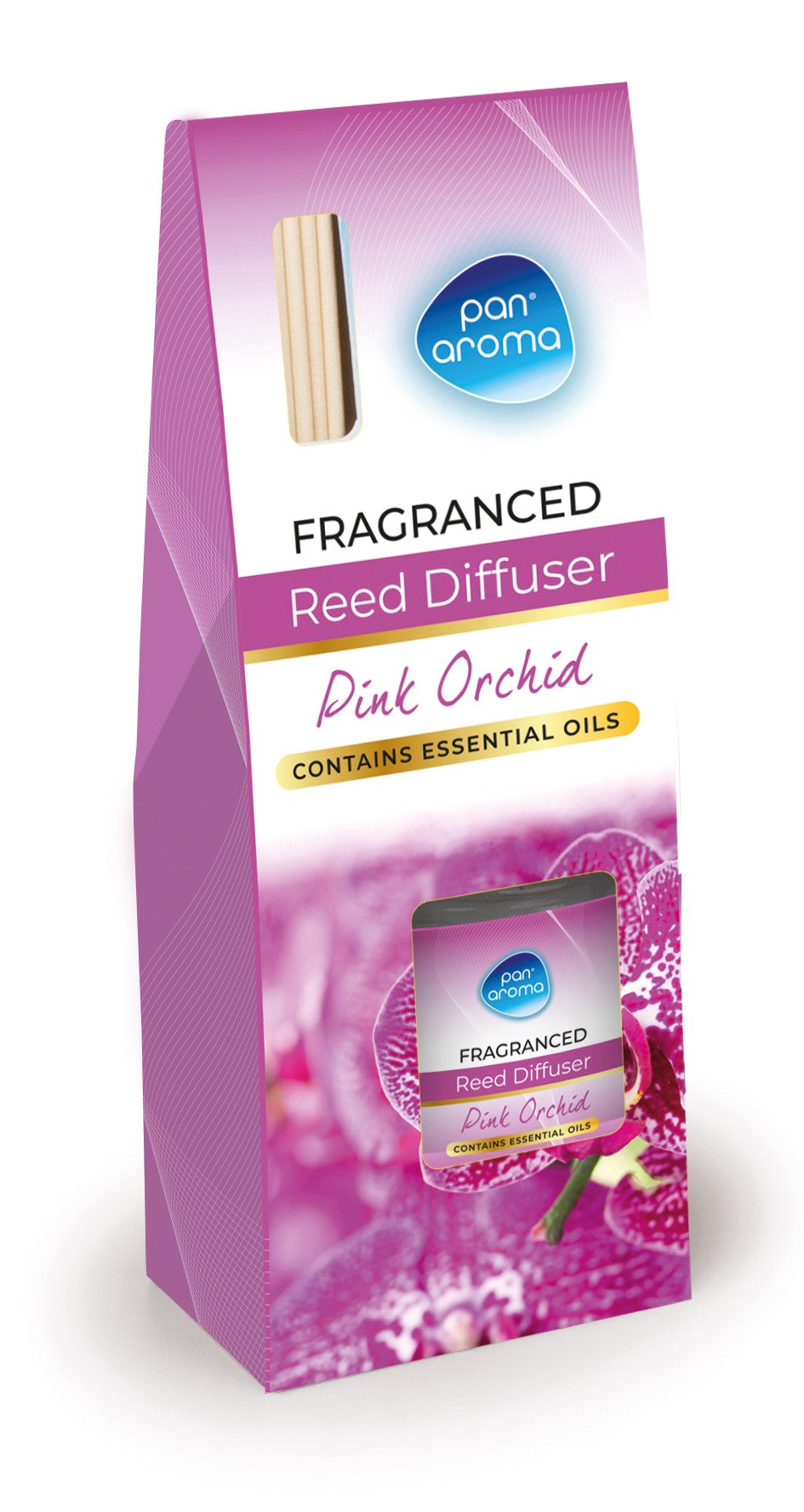 Pan Aroma Reed Diffuser 30ml Pink Orchid