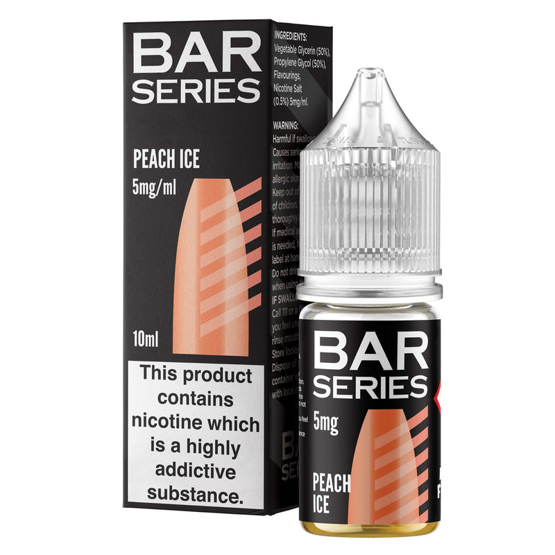 Peach Ice Nic Salt by Bar Series - Nic Salts UK