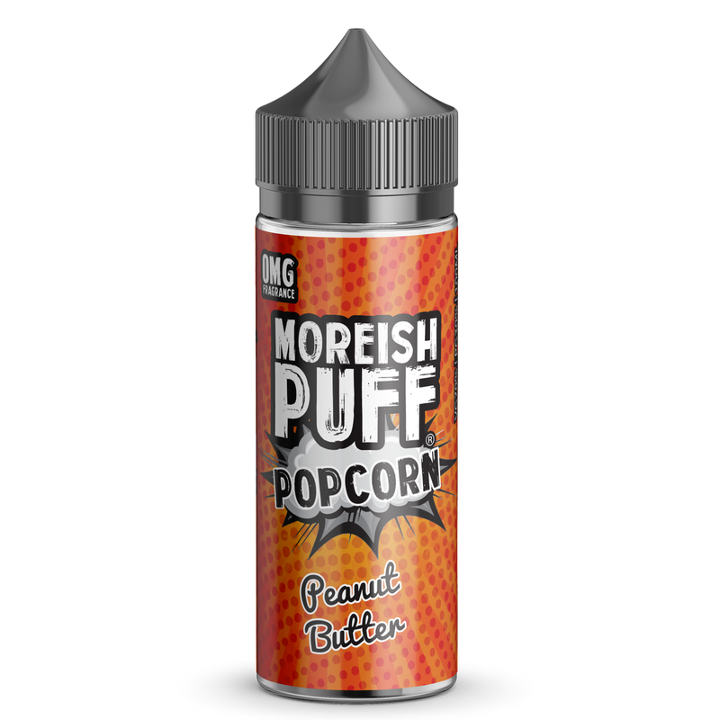 Peanut Butter Popcorn by Moreish Puff 100ml Shortfill