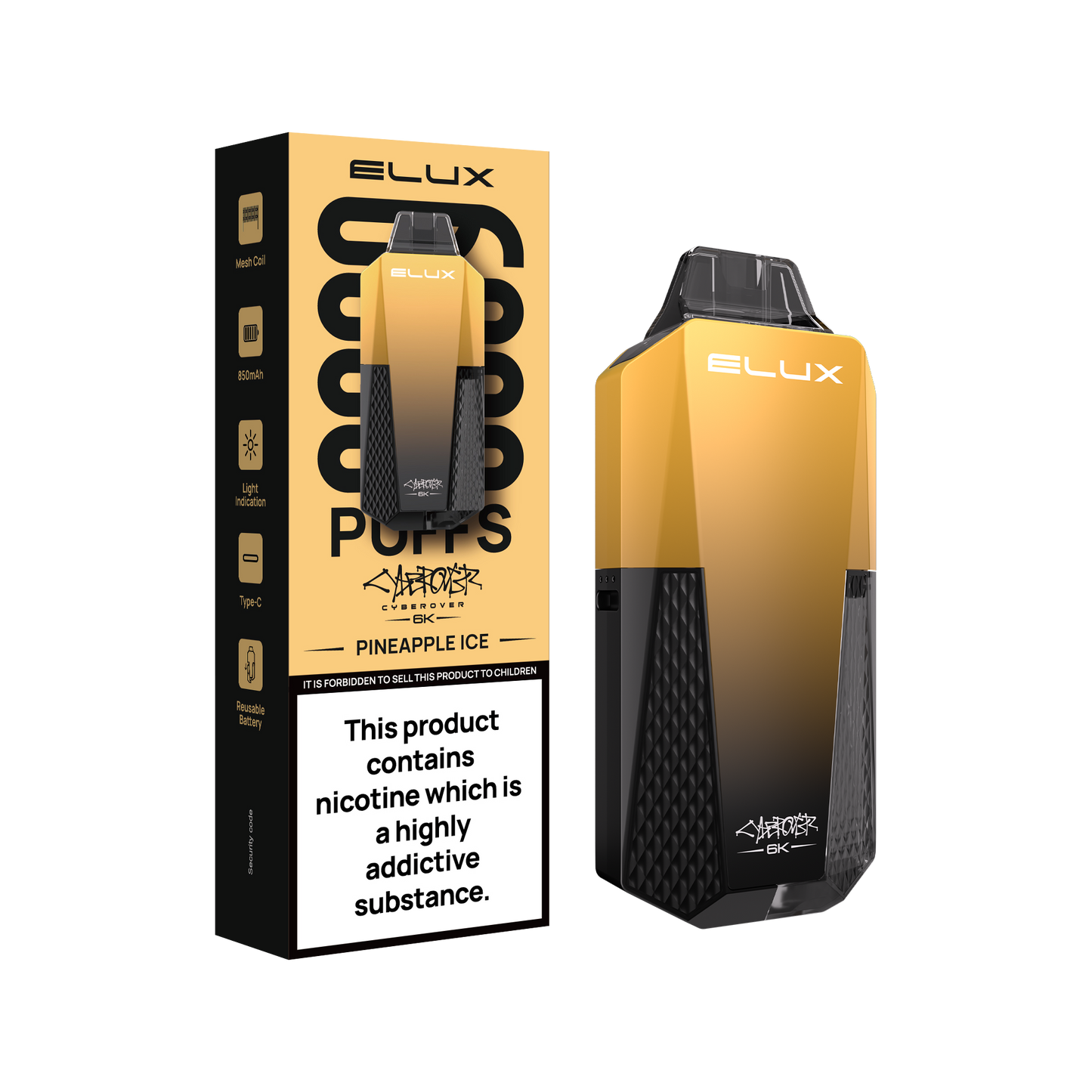 Elux Cyberover 6K Prefilled Pod Kit