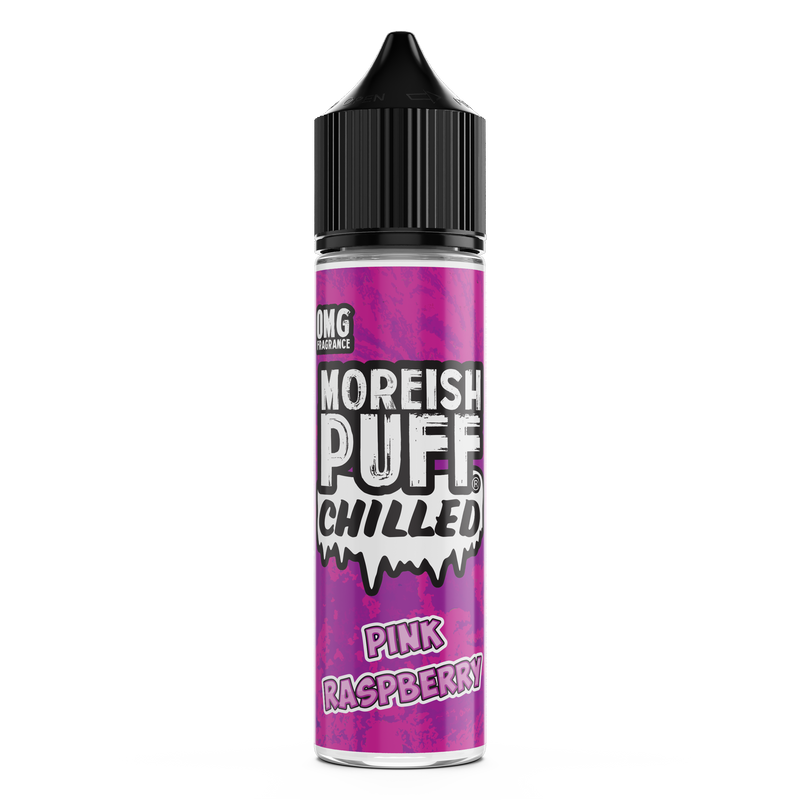 Moreish Puff Chilled: Pink Raspberry Chilled 0mg 50ml Shortfill E-Liquid