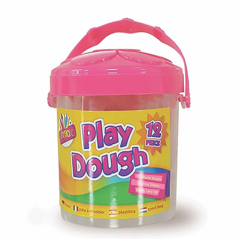 12 Piece Play Dough Tub