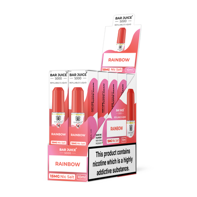 Rainbow / Pack of 10 / 15mg