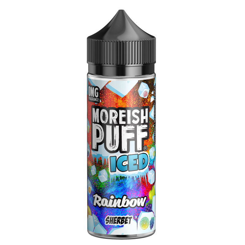 Moreish Puff Iced Rainbow Sherbet 0mg 100ml Shortfill E-Liquid