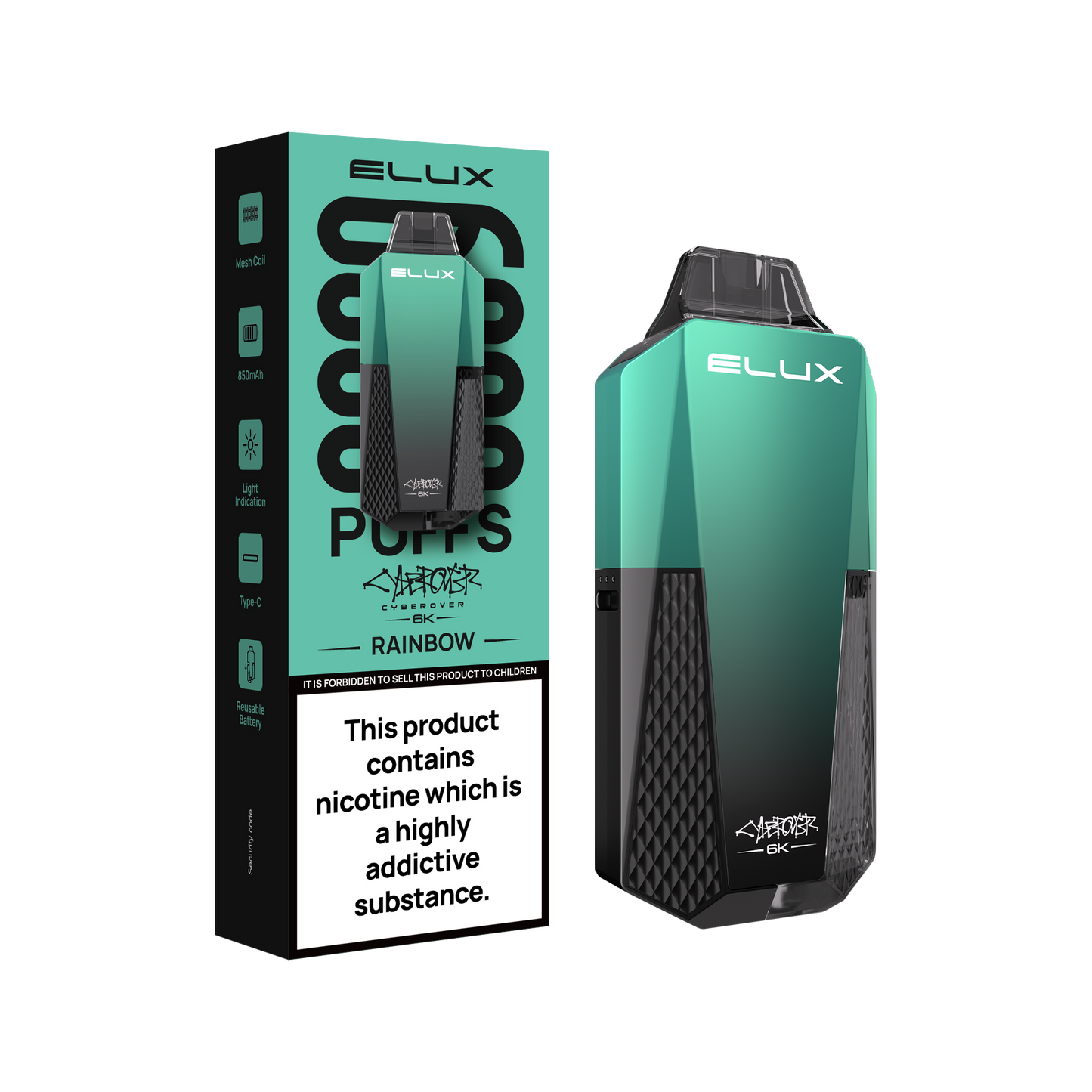 Elux Cyberover 6K Prefilled Pod Kit