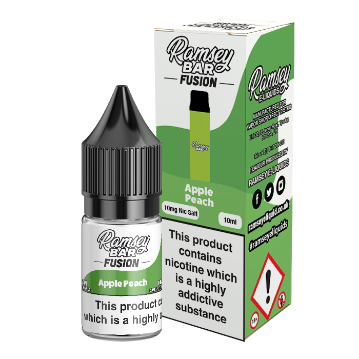 Ramsey Bar Fusion 10ml Nic Salt 10mg