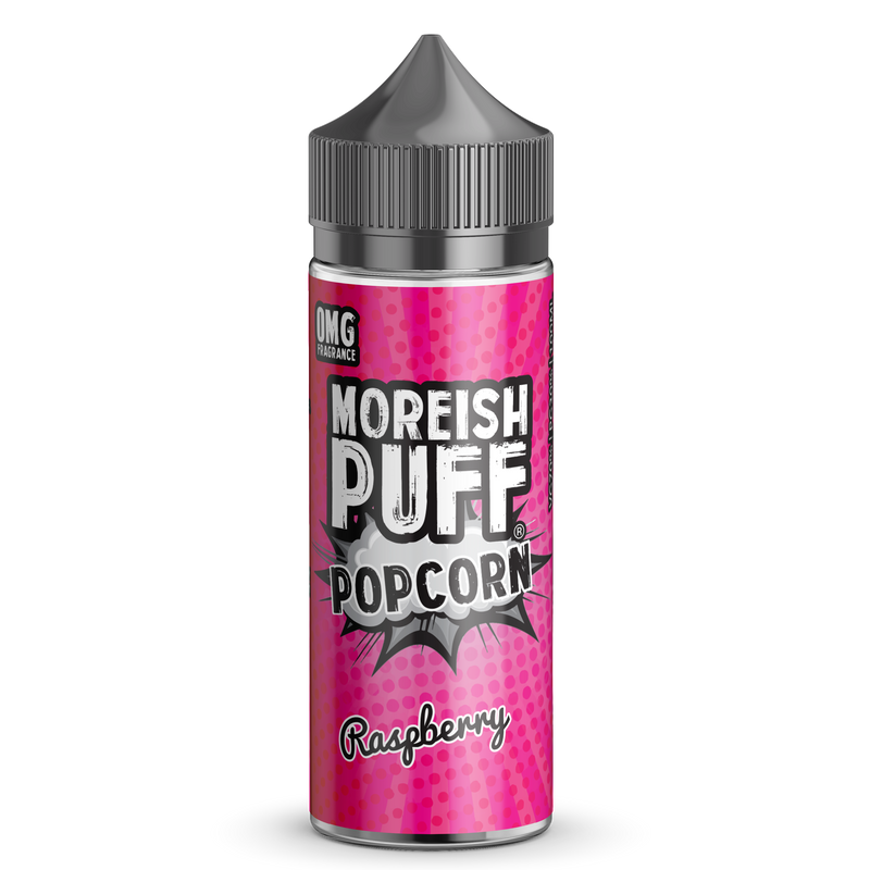 Raspberry Popcorn by Moreish Puff 100ml Shortfill