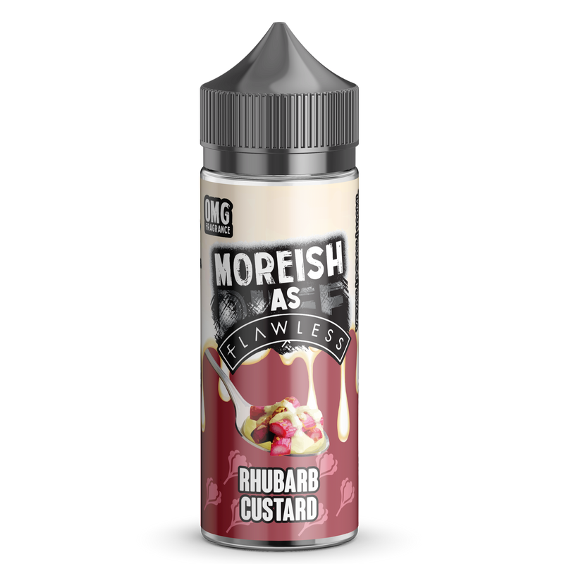 Moreish As Flawless Rhubarb Custard 0mg 100ml Shortfill E-Liquid