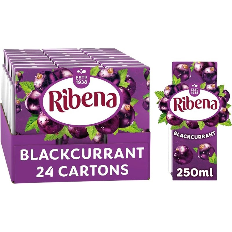Ribena Blackcurrant 24x250ml