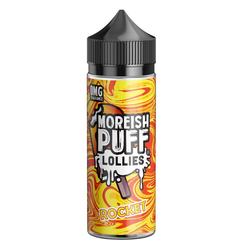 Moreish Puff Lollies Rocket 0mg 100ml Shortfill E-Liquid